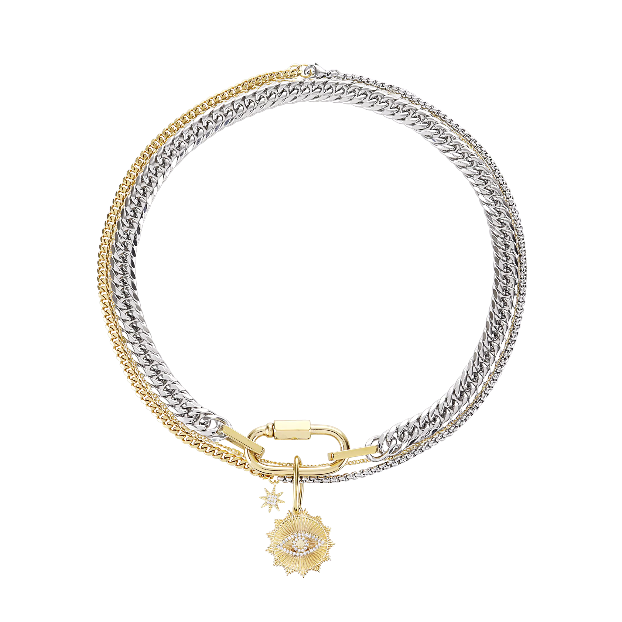 Single Charm Necklace, 18 | Artizan Joyeria