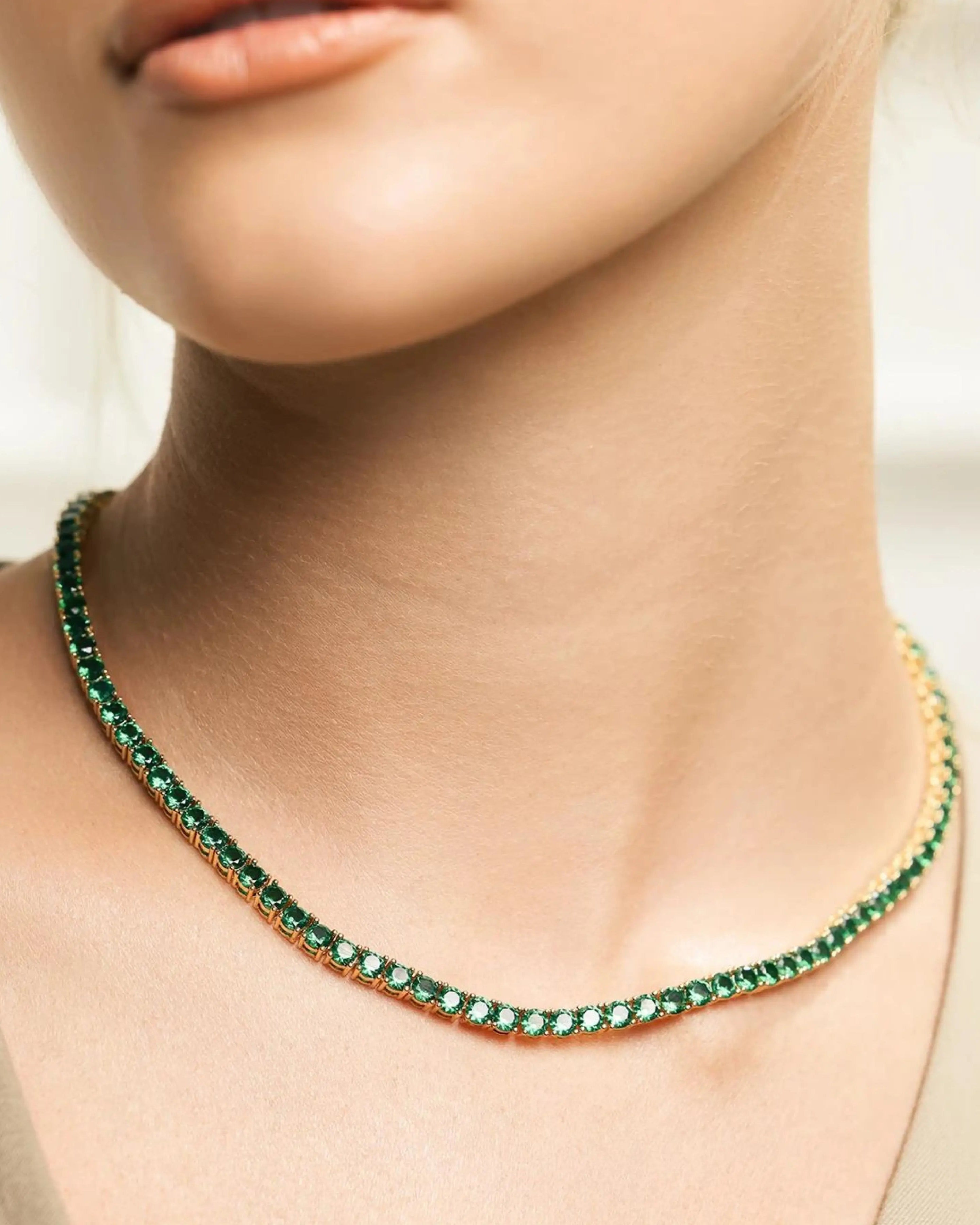 Emerald online tennis chain