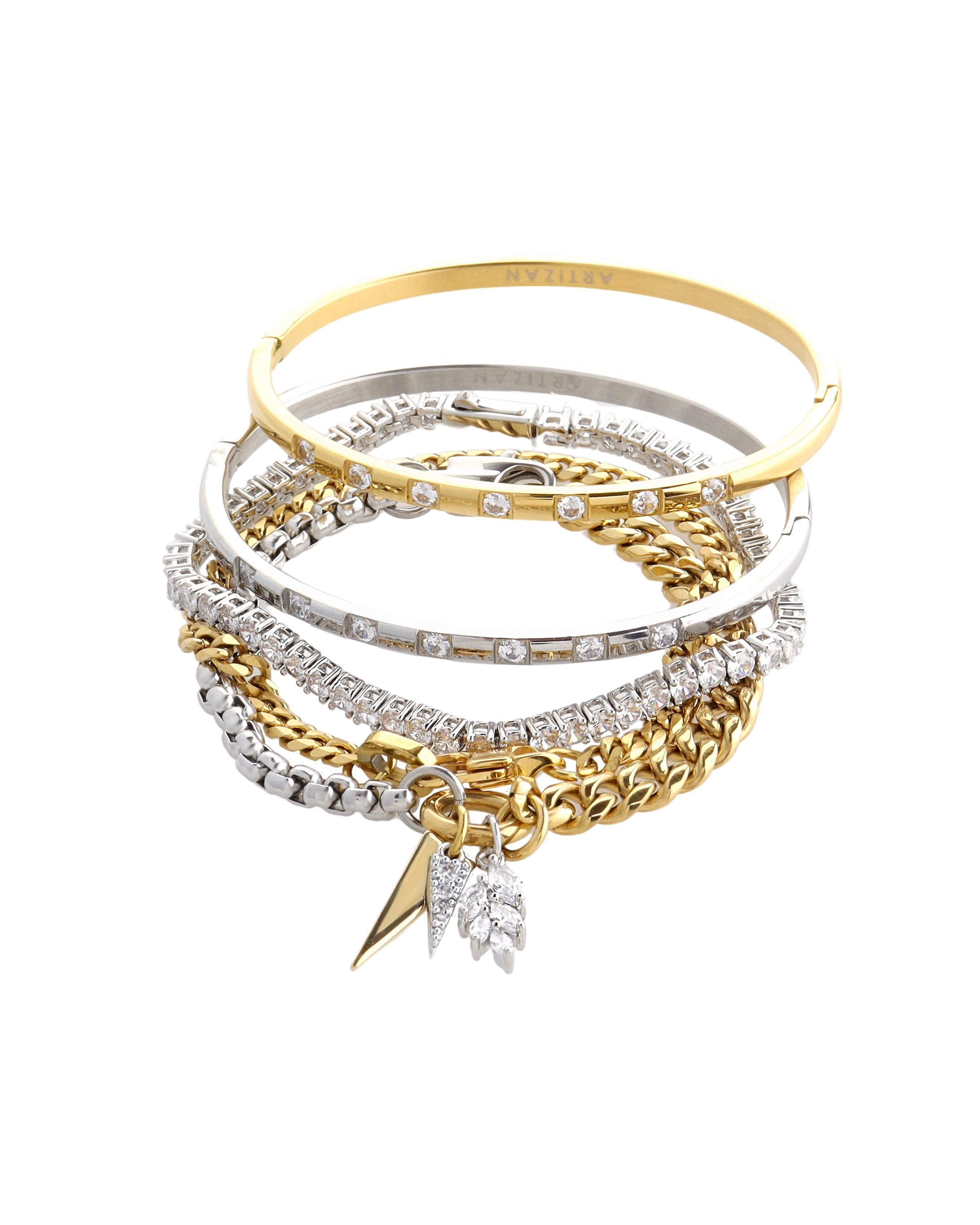 BOLD MOVES BRACELET STACK– Artizan Joyeria