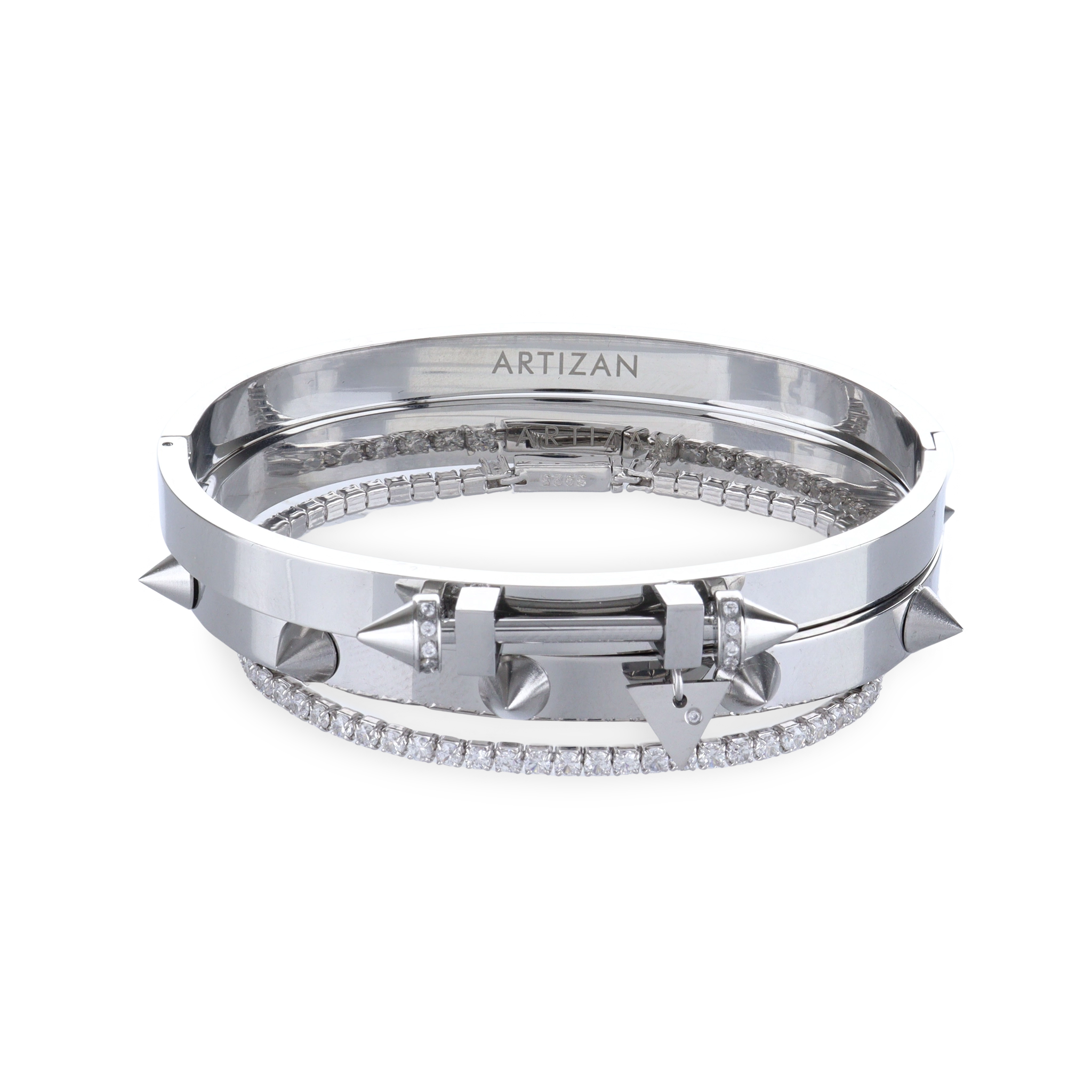 Silver Arrow Bracelet Stack– Artizan Joyeria Silver Arrow Bracelet Stack– Artizan Joyeria