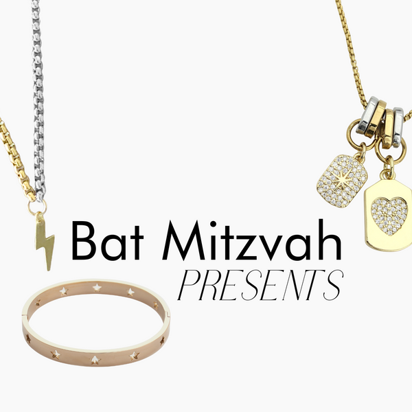 Bat Mitzvah Necklace | Bat Mitzvah Diamond Charm | Bat Mitzvah Gift