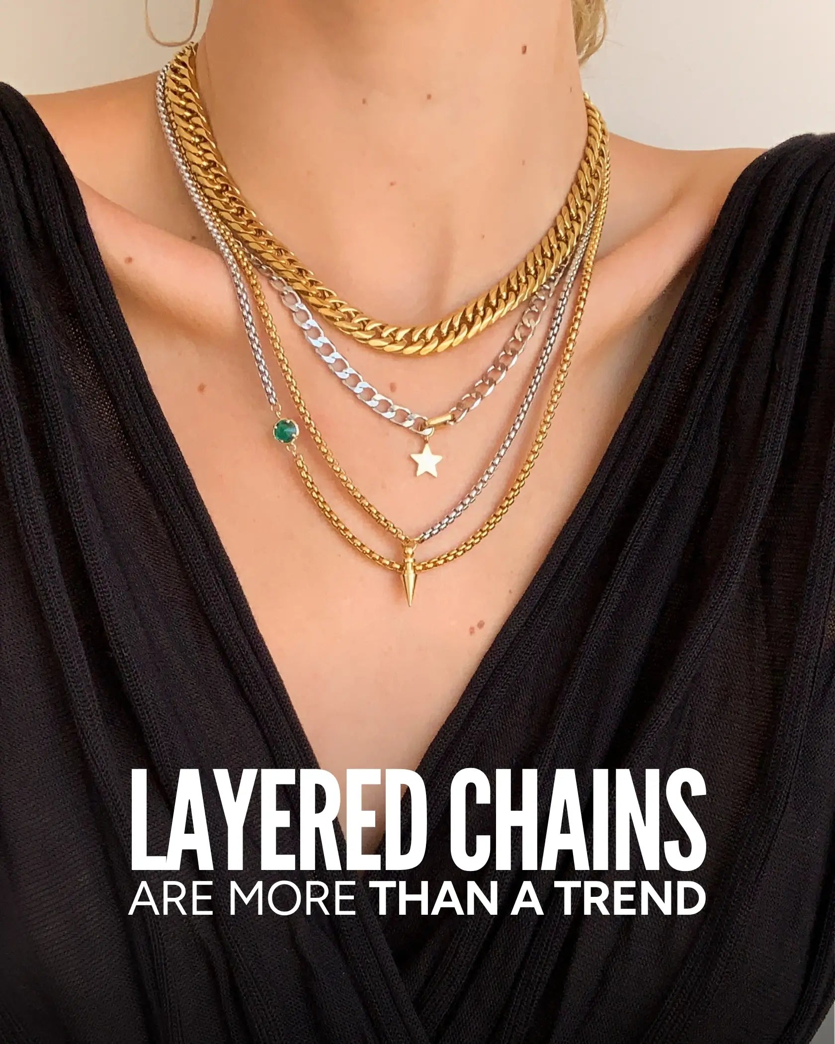 How to Layer Chains Like a Stylist– Artizan Joyeria