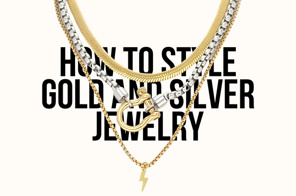 How to Style Gold and Silver Jewelry Together: A Guide to Style Mixed Metals