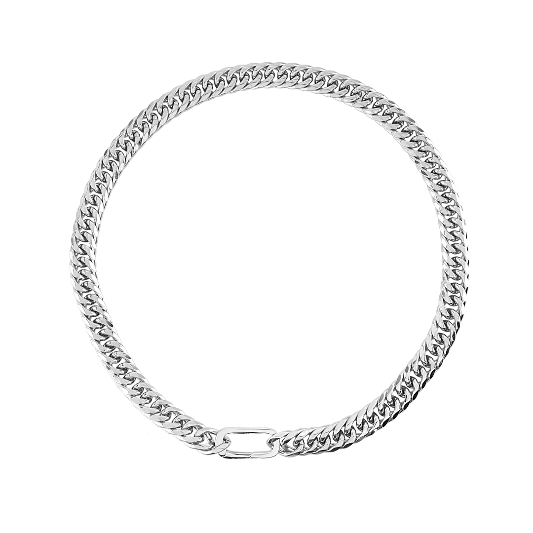 Just Click Silver Chain Necklace– Artizan Joyeria