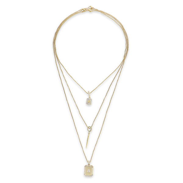You and The Needle Layered Necklace Set– Artizan Joyeria