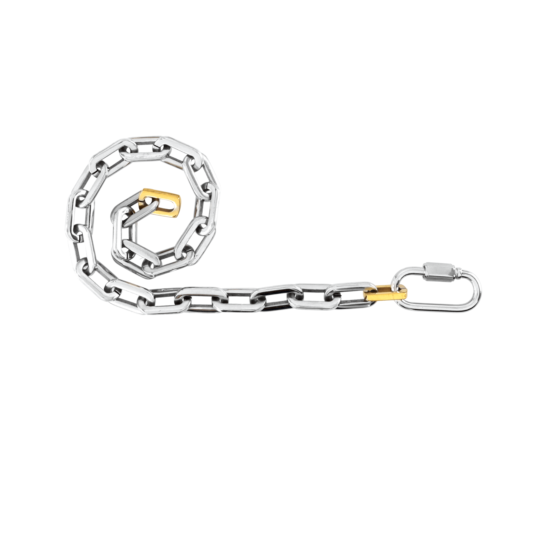 CARABINER PUERTO CHAIN NECKLACE– Artizan Joyeria