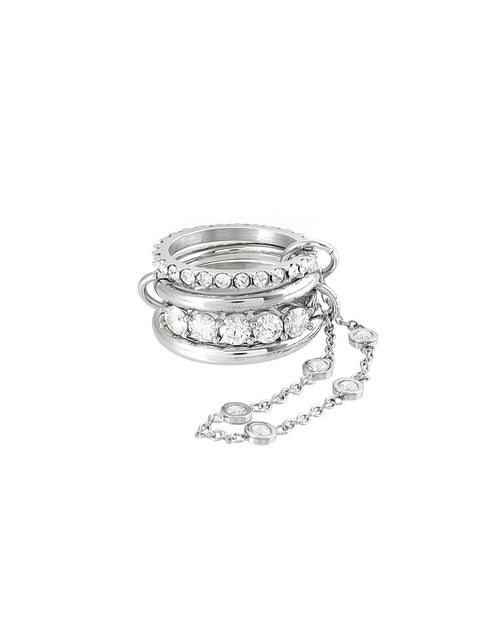 SILVER CORE CHAIN RING