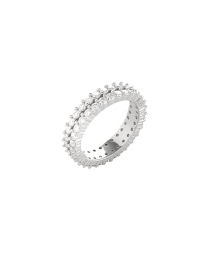 DUO ETERNITY DIAMOND BAND RING