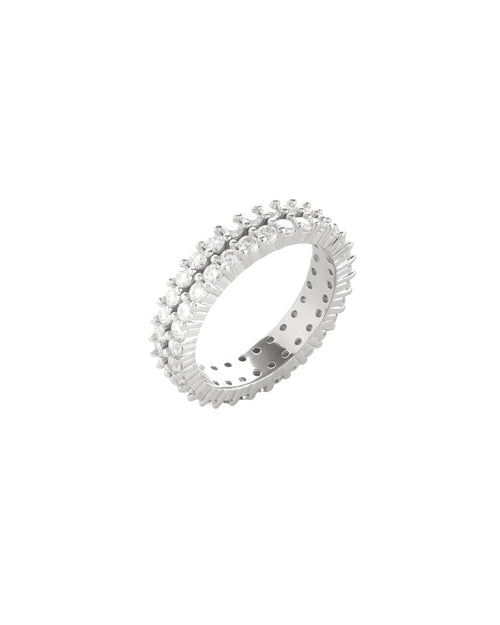 DUO ETERNITY DIAMOND BAND RING