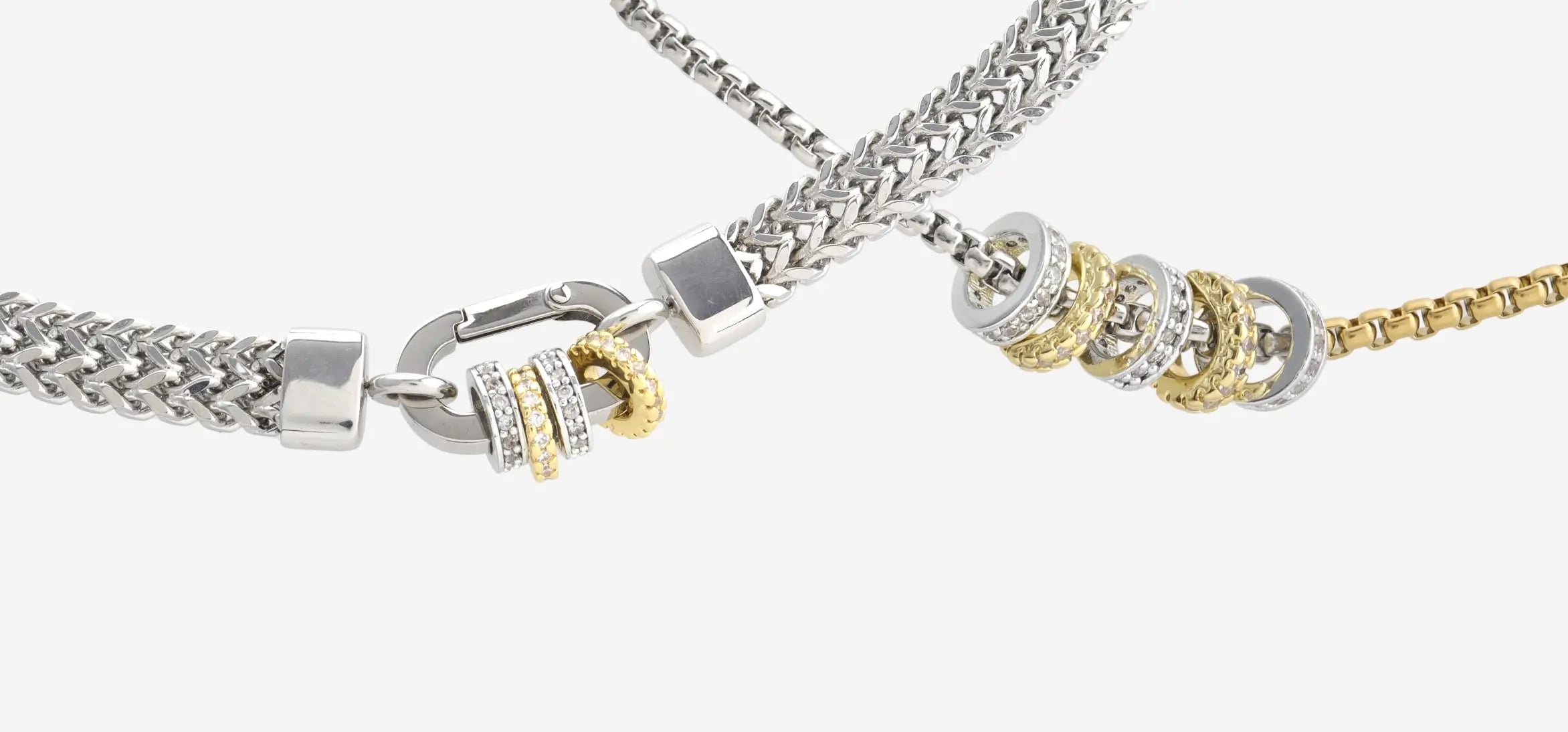 アクセサリー shermer necklace SG Liquid Metal by Sergio Gutierrez Chainmail CMNeck1 Z – AS