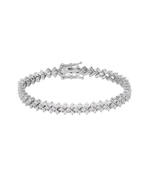 FOUR PRONG TENNIS BRACELET