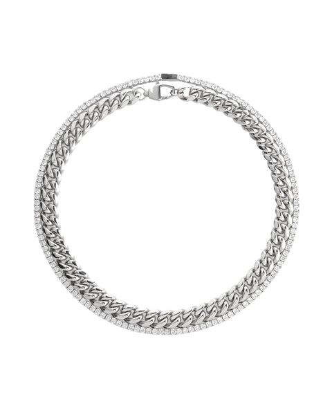 THE TENNIS CURB CHAIN– Artizan Joyeria