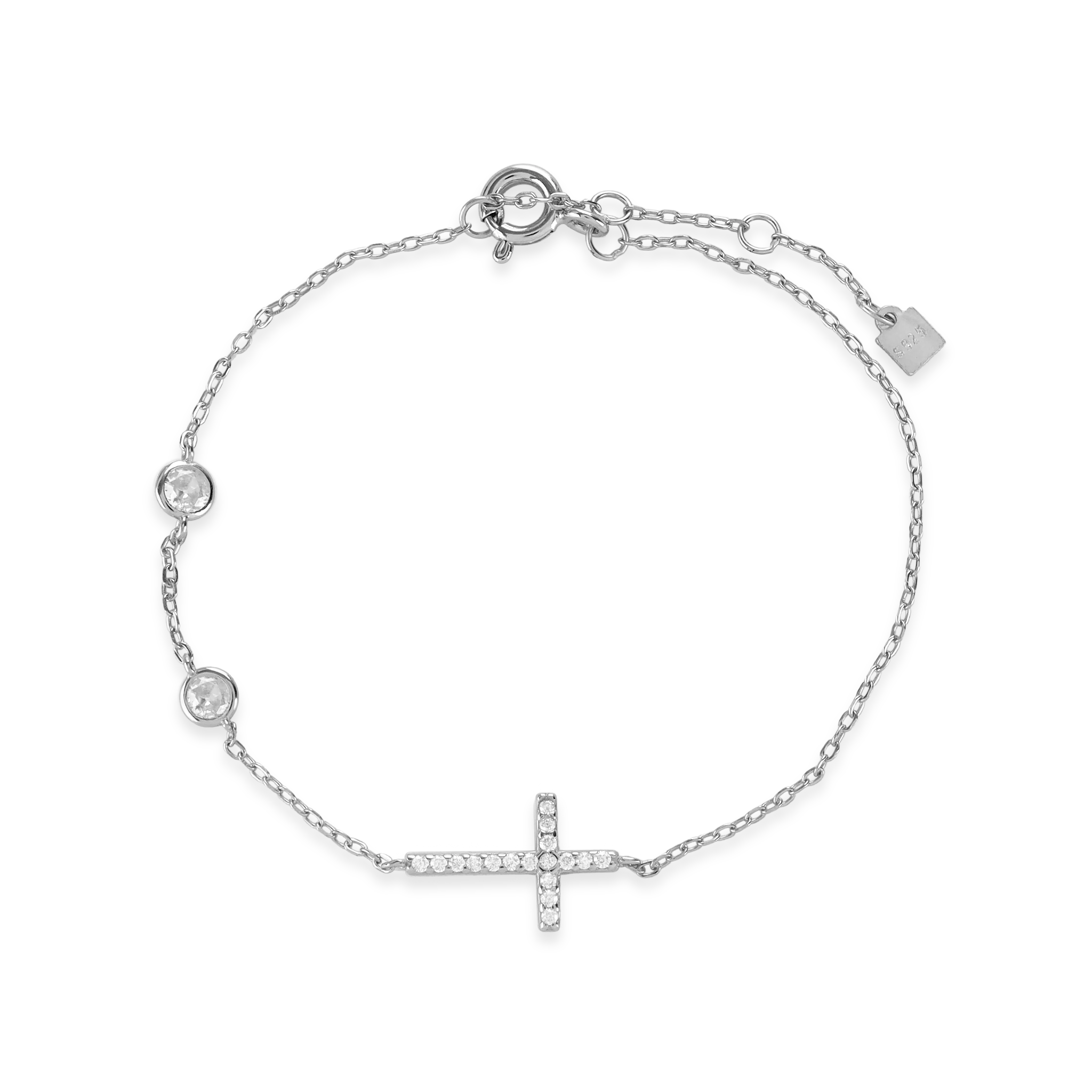 FINE CROSS BRACELET – Artizan Joyeria