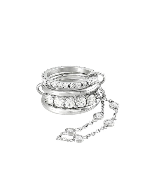 SILVER CORE CHAIN RING