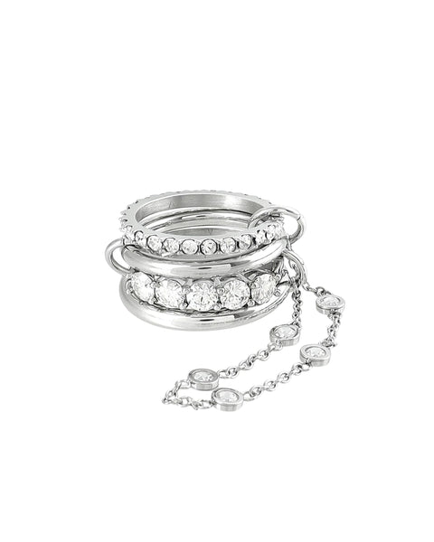 Silver Core Chain Ring– Artizan Joyeria