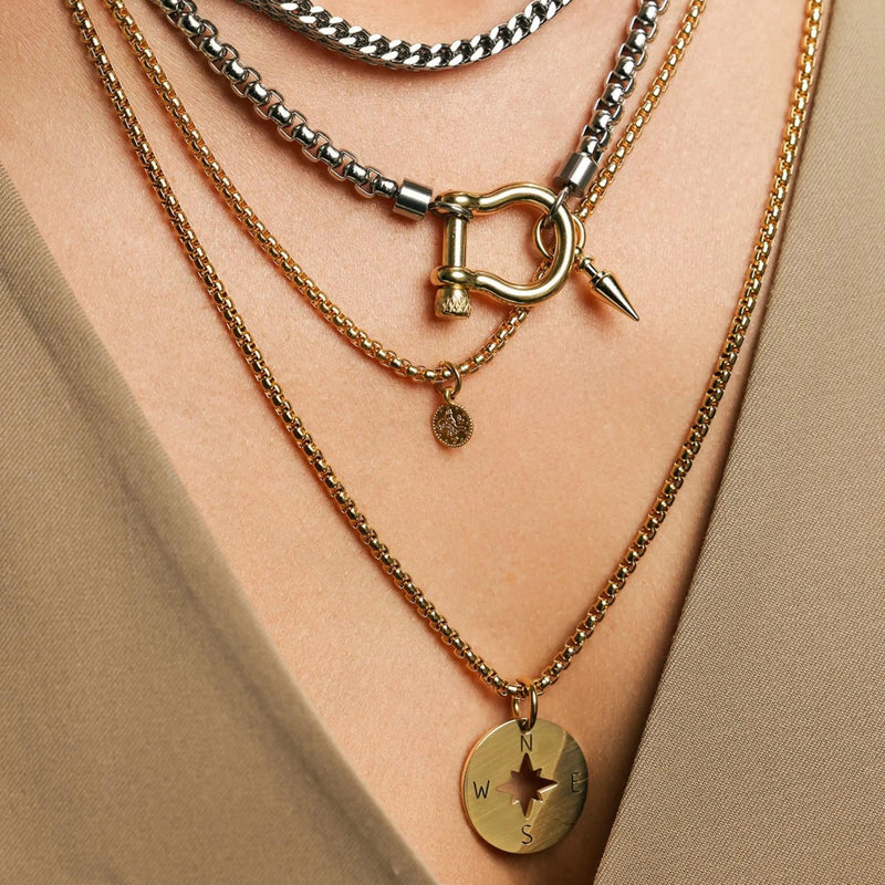 Custom 4 layered necklace set – Regium Store