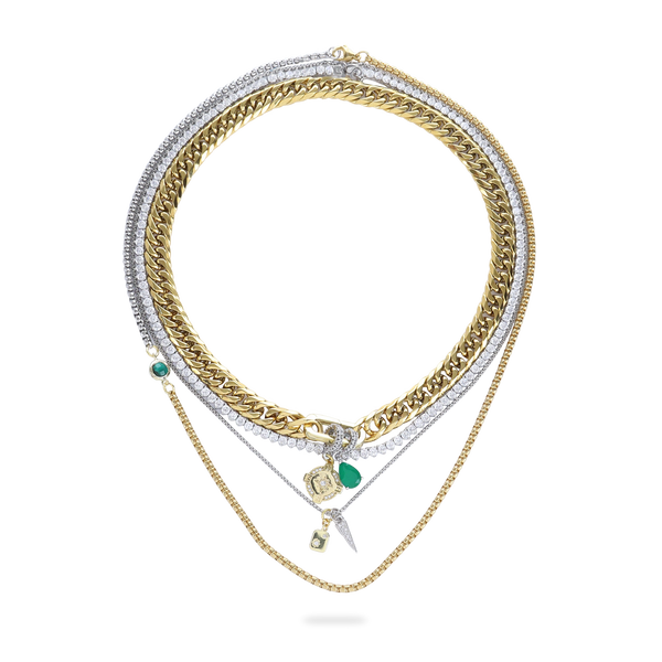 アクセサリー Eco Jewel 7-necklace-front-artizan-