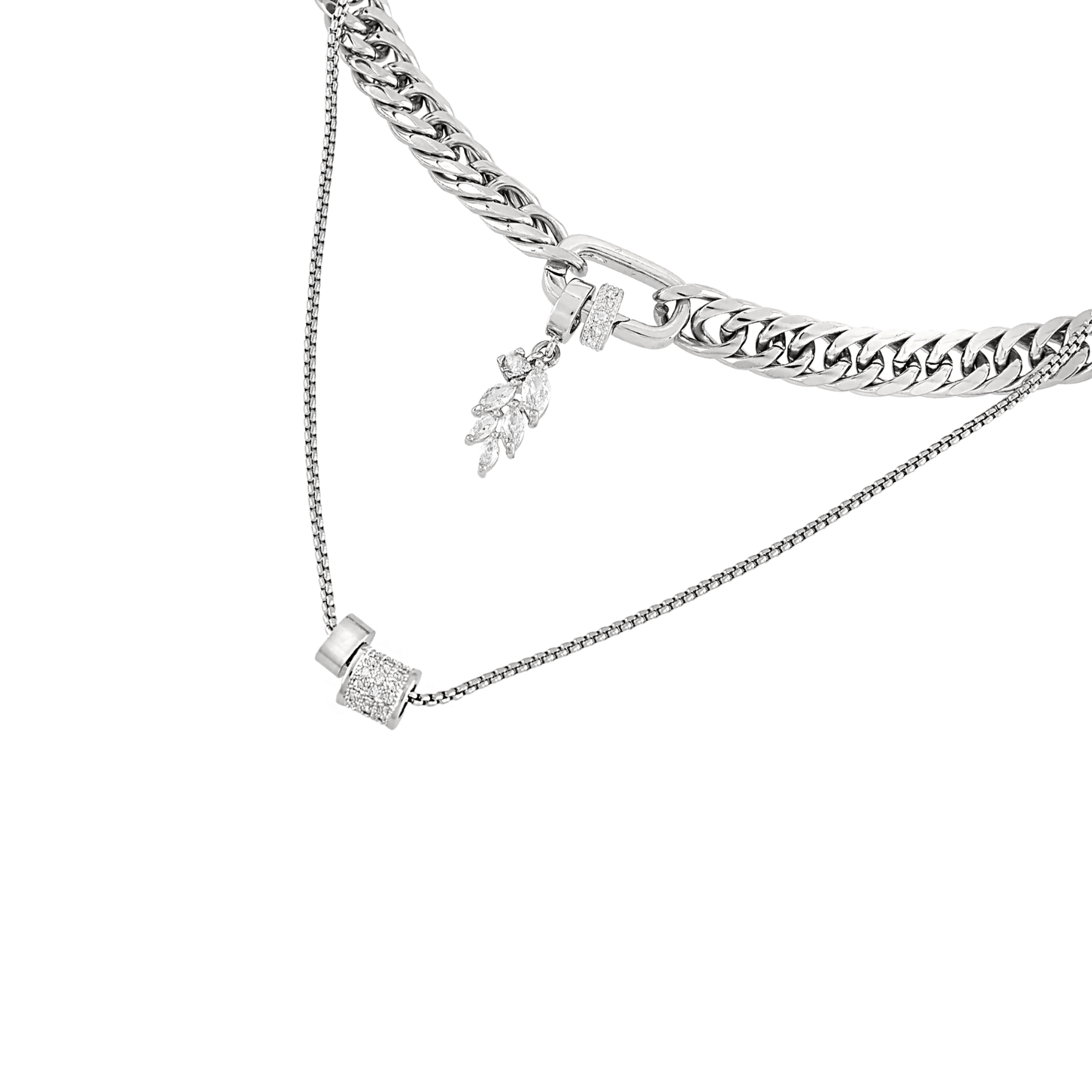 JUST CLICK LEAVE LAYERED NECKLACE SET– Artizan Joyeria JUST CLICK LEAVE LAYERED NECKLACE SET– Artizan Joyeria