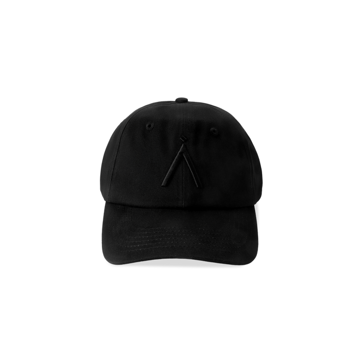 The Miami State of Mind Cap, a sleek black cap featuring Artizan's signature logo, inspired by Miami's vibrant sun-and-beach vibe.||| BLACK