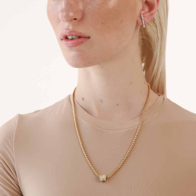 dainty necklace gold