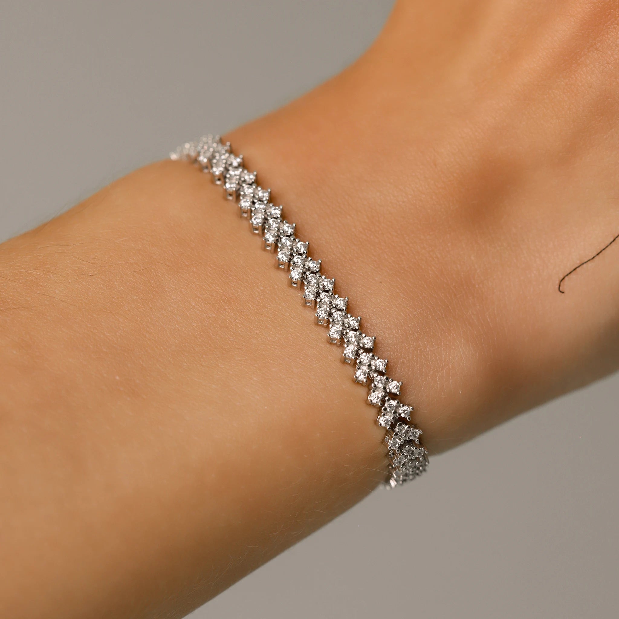 THICK TENNIS BRACELET Artizan Joyeria