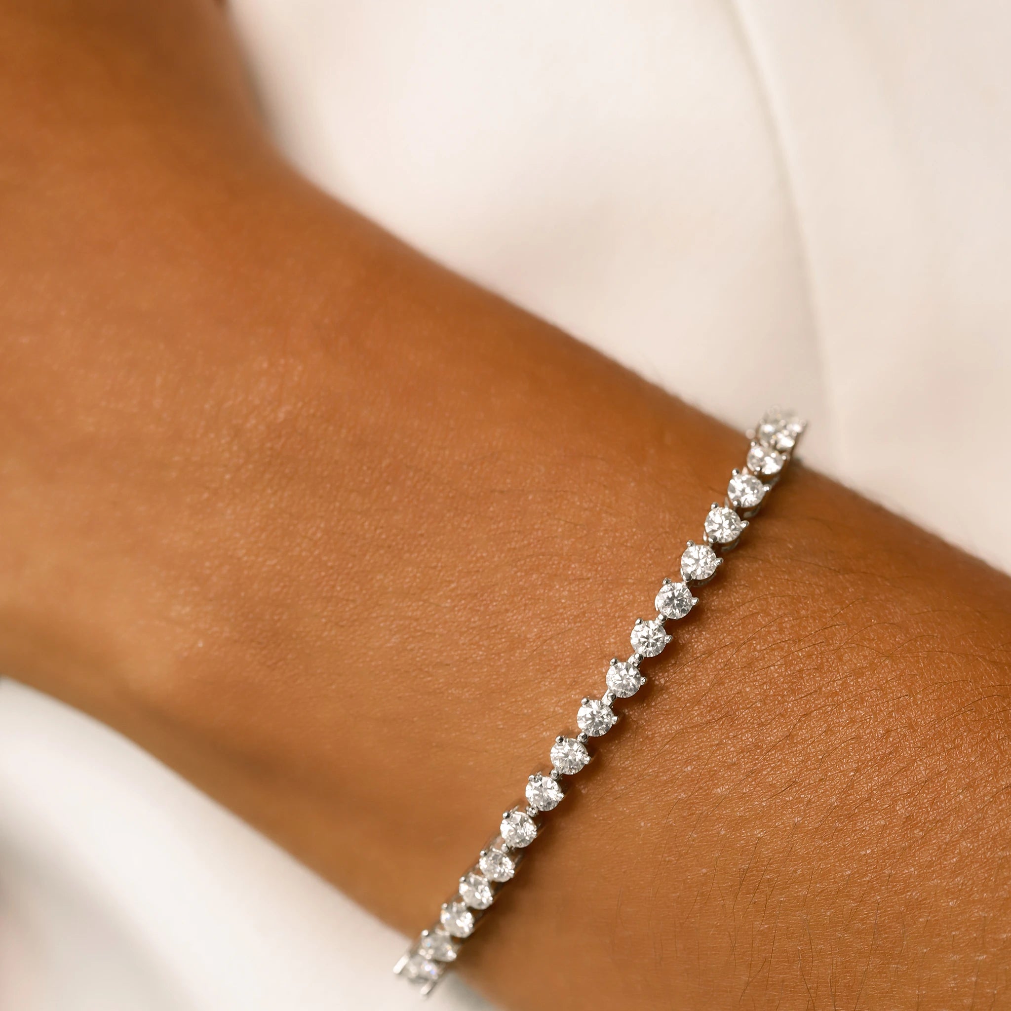 Three prong tennis discount bracelet