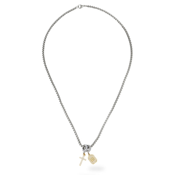 DOUBLE THE CHARM NECKLACE– Artizan Joyeria