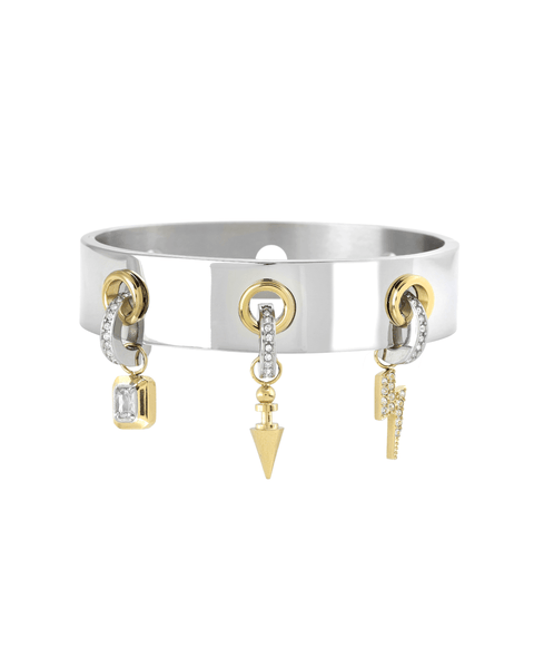 The Hole Charm Bangle– Artizan Joyeria