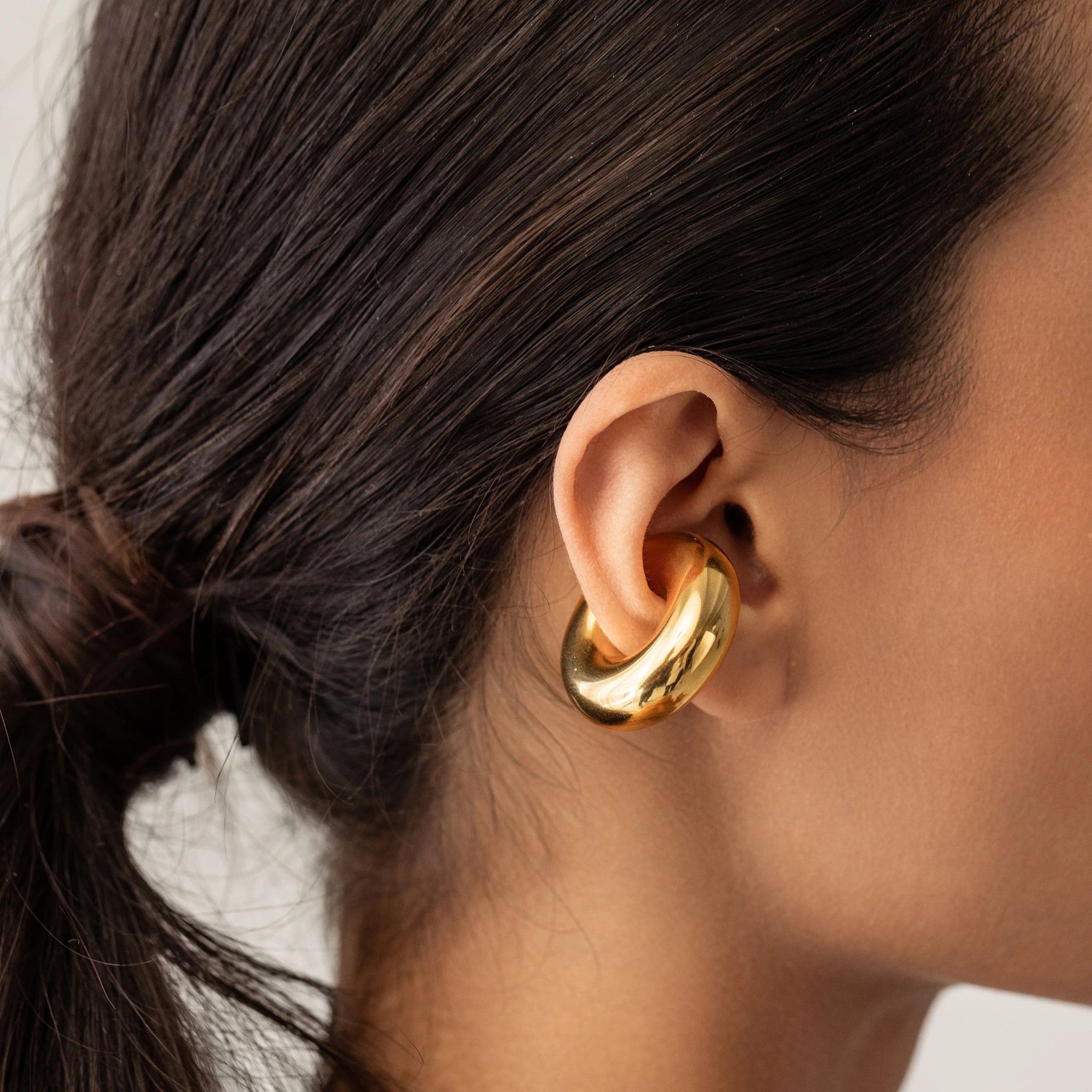 Chunky Bagel Ear Cuff– Artizan Joyeria1