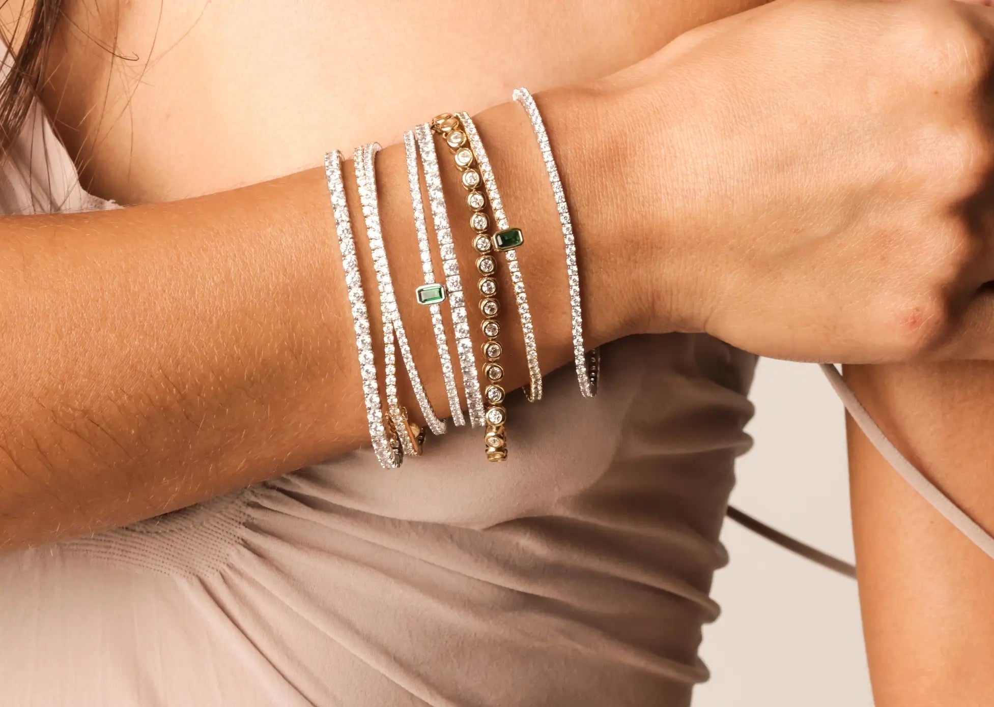 3mm Tennis Bracelet in 925 Sterling Silver– Artizan Joyeria 3mm Tennis Bracelet in 925 Sterling Silver– Artizan Joyeria