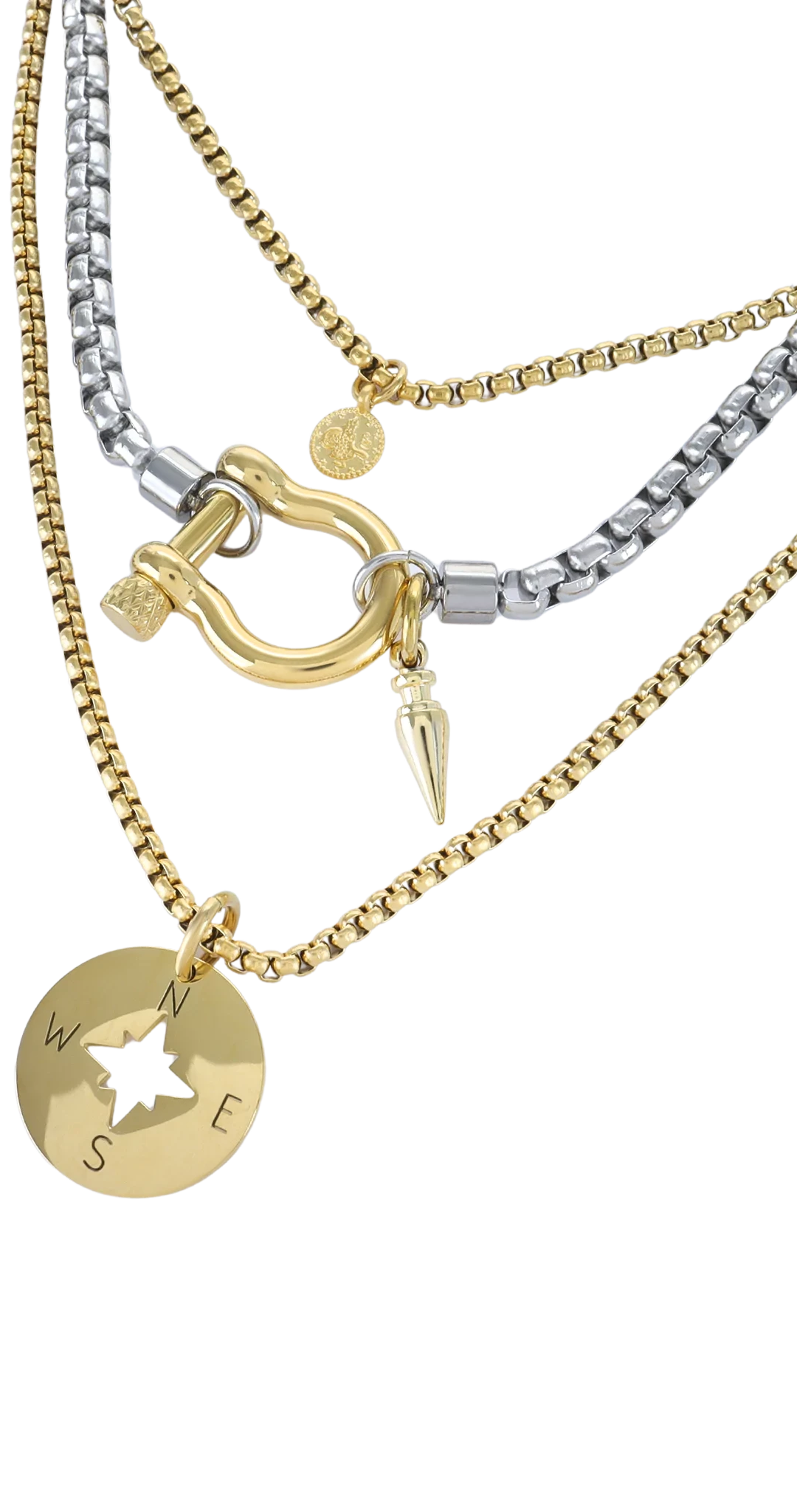 Horseshoe Layered Necklace Set– Artizan Joyeria
