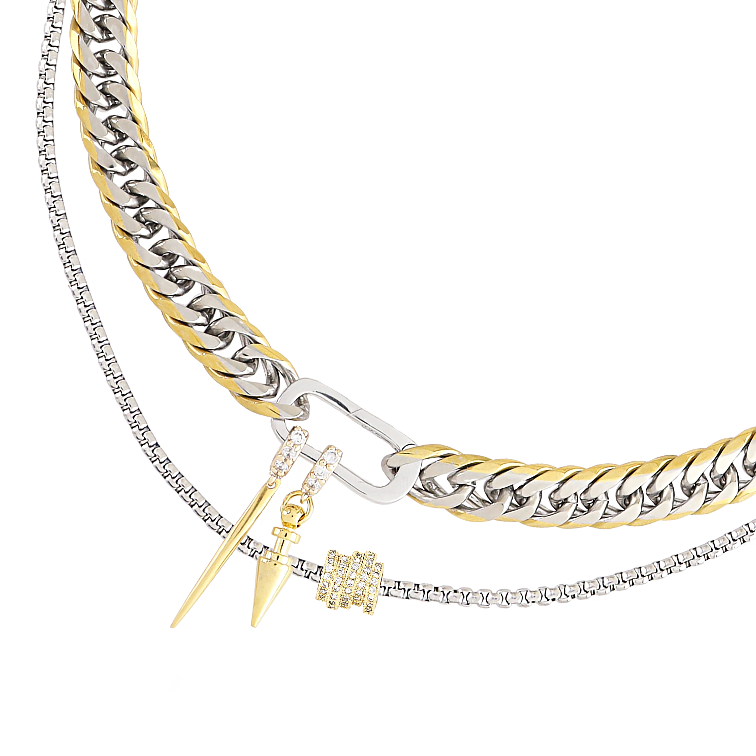 JUST CLICK NUT NECKLACE SET