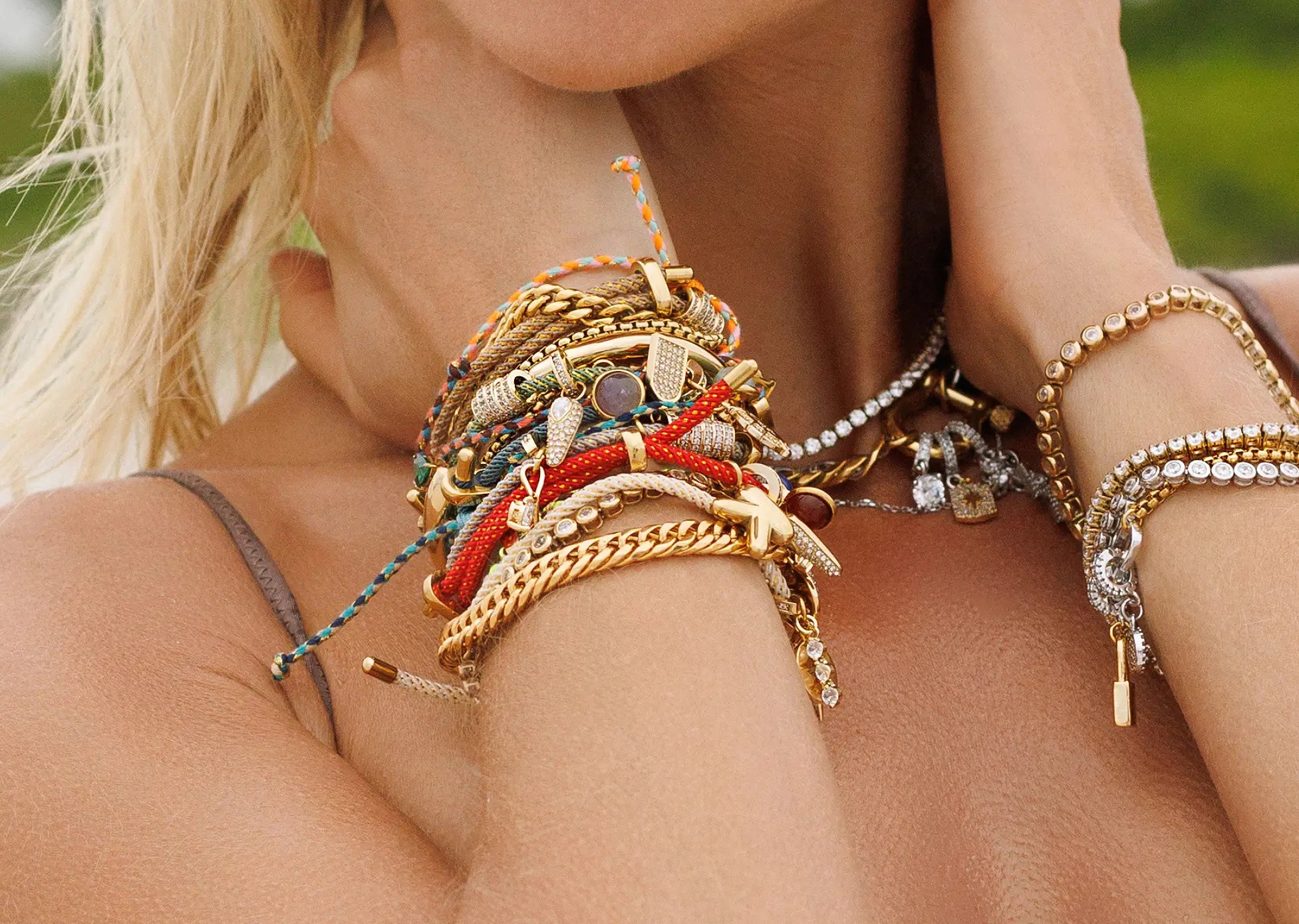 Mix Gear Bracelet Stack– Artizan Joyeria Mix Gear Bracelet Stack– Artizan Joyeria