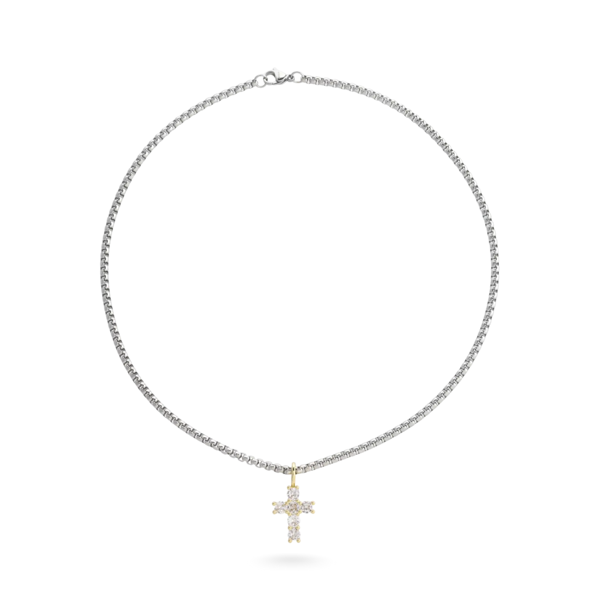 The Cross Chain Necklace– Artizan Joyeria