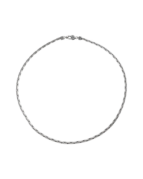 SILVER LINK CHAIN NECKLACE