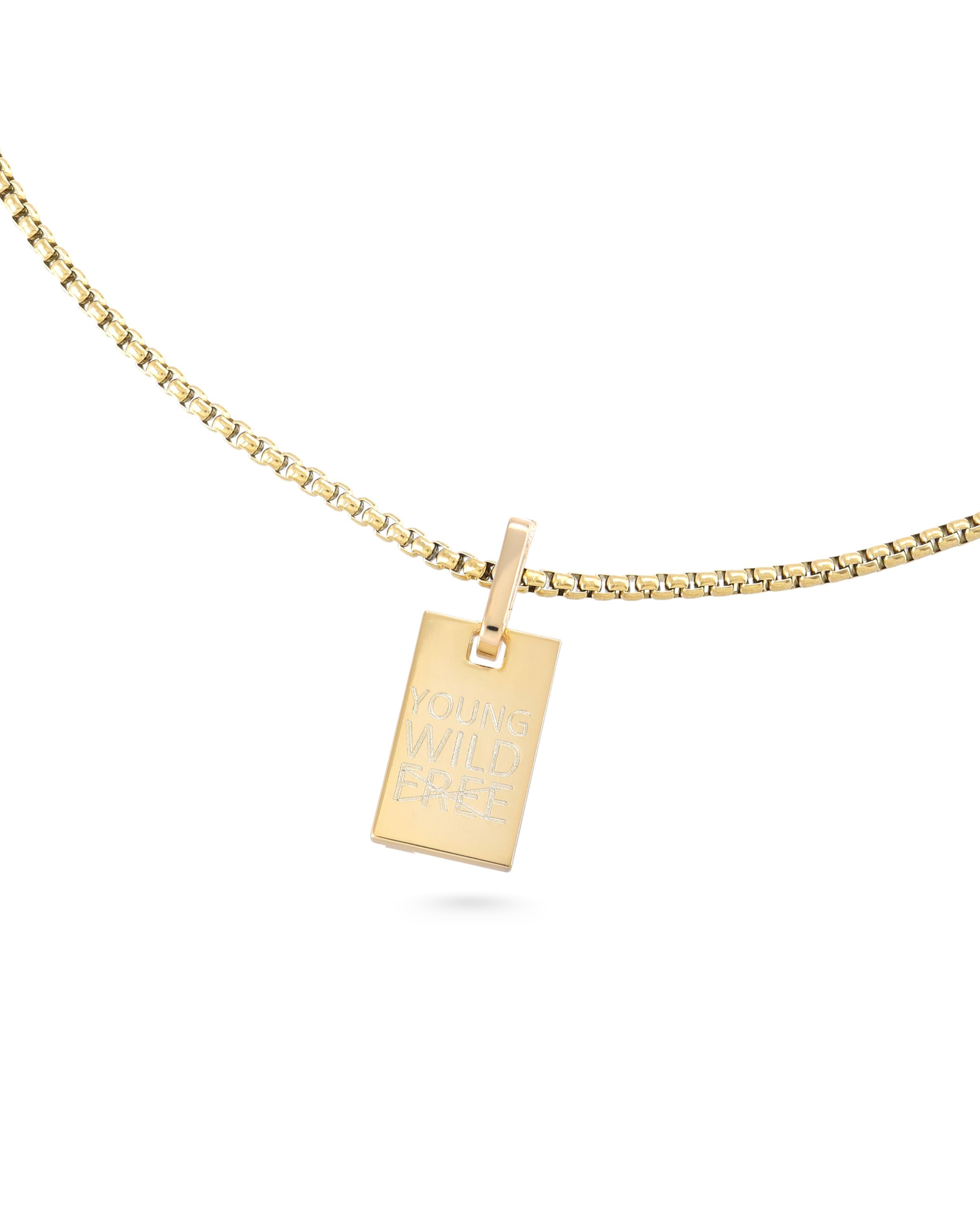  ||| CHARM+CHAIN/YOUNGWILDFREE/GOLD