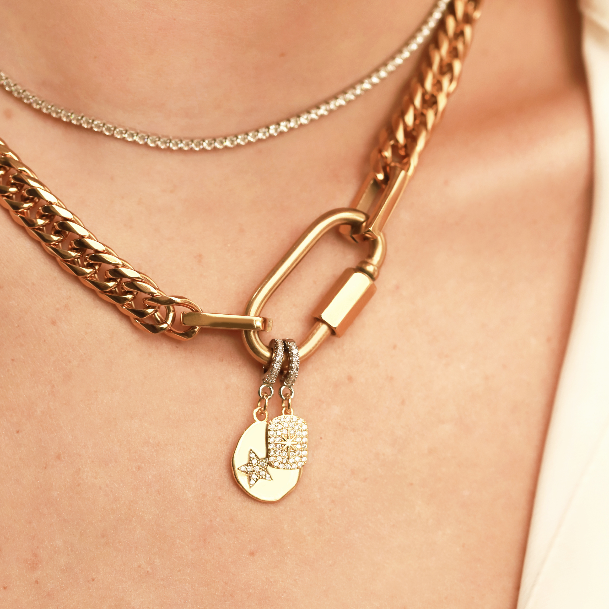 CELESTIAL STAR CLIP ON CHARM– Artizan Joyeria CELESTIAL STAR CLIP ON CHARM– Artizan Joyeria