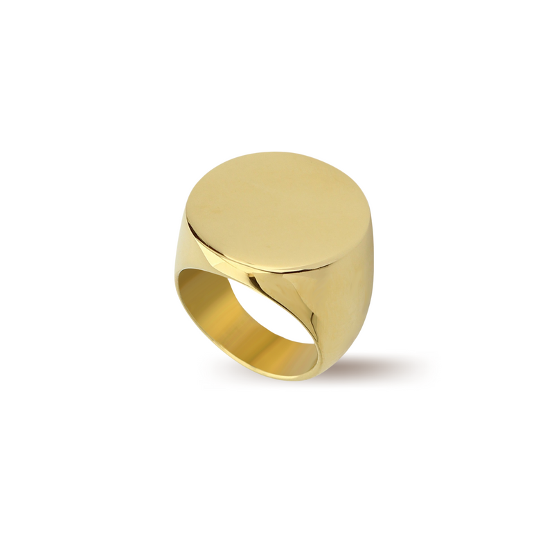 Louis Vuitton Lock Me Ring - Gold-Tone Metal Band, Rings