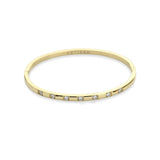 The Shine Clasp Bracelet Stack, which is a three-piece silver bracelet stack, features bold chain links, delicate stone detailing, and a stylish clasp closure adorned with shimmering stones, offering a sophisticated mix of textures for a polished and modern look. ||| GOLD