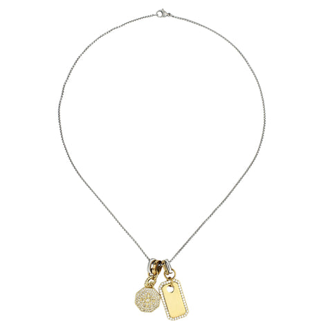 Louis Vuitton, Jewelry, 34 Authentic Louis Vuitton Brass Lock Key Set On  A 18k Gold Plated Necklace