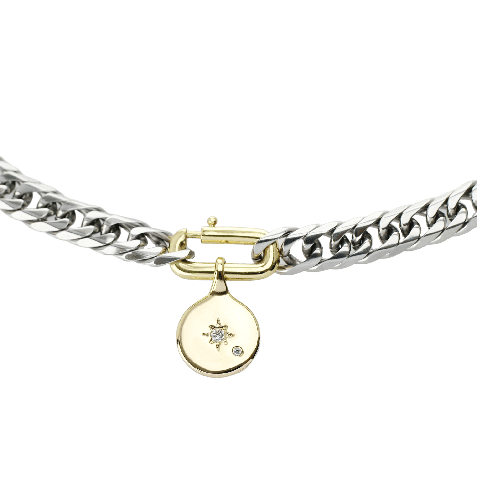Single Charm Necklace, 18 | Artizan Joyeria