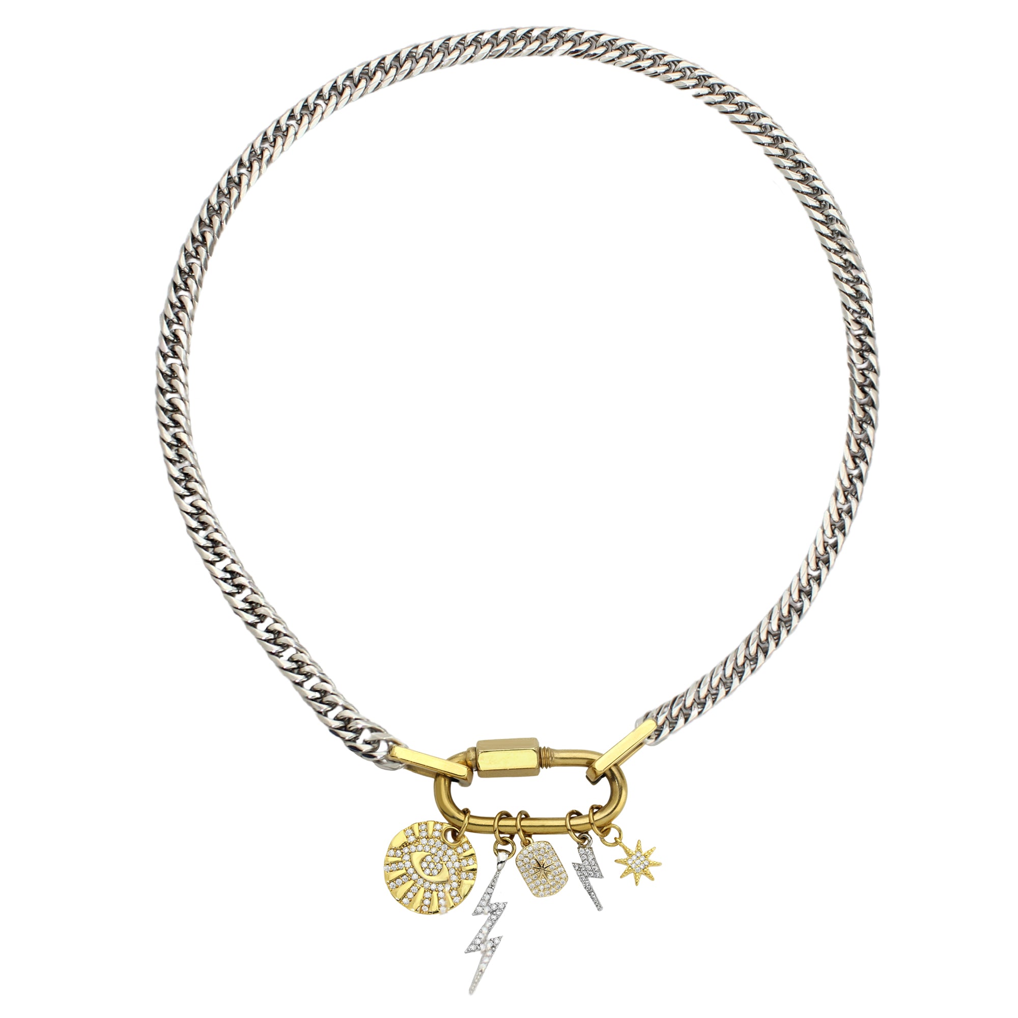 The ANNE CHARM NECKLACE which is an 18