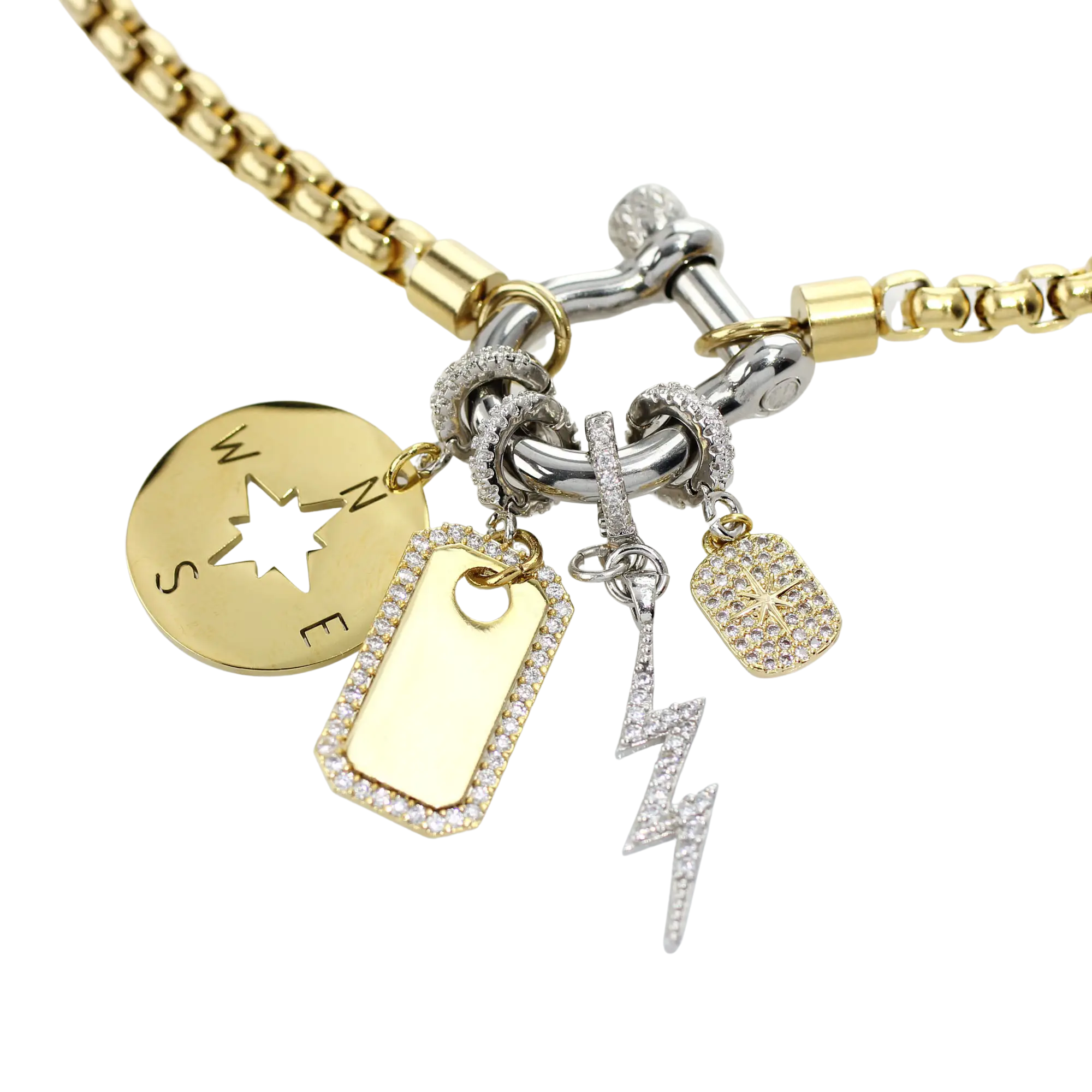 Louis Vuitton Star 18K V Dangle Pendant Necklace