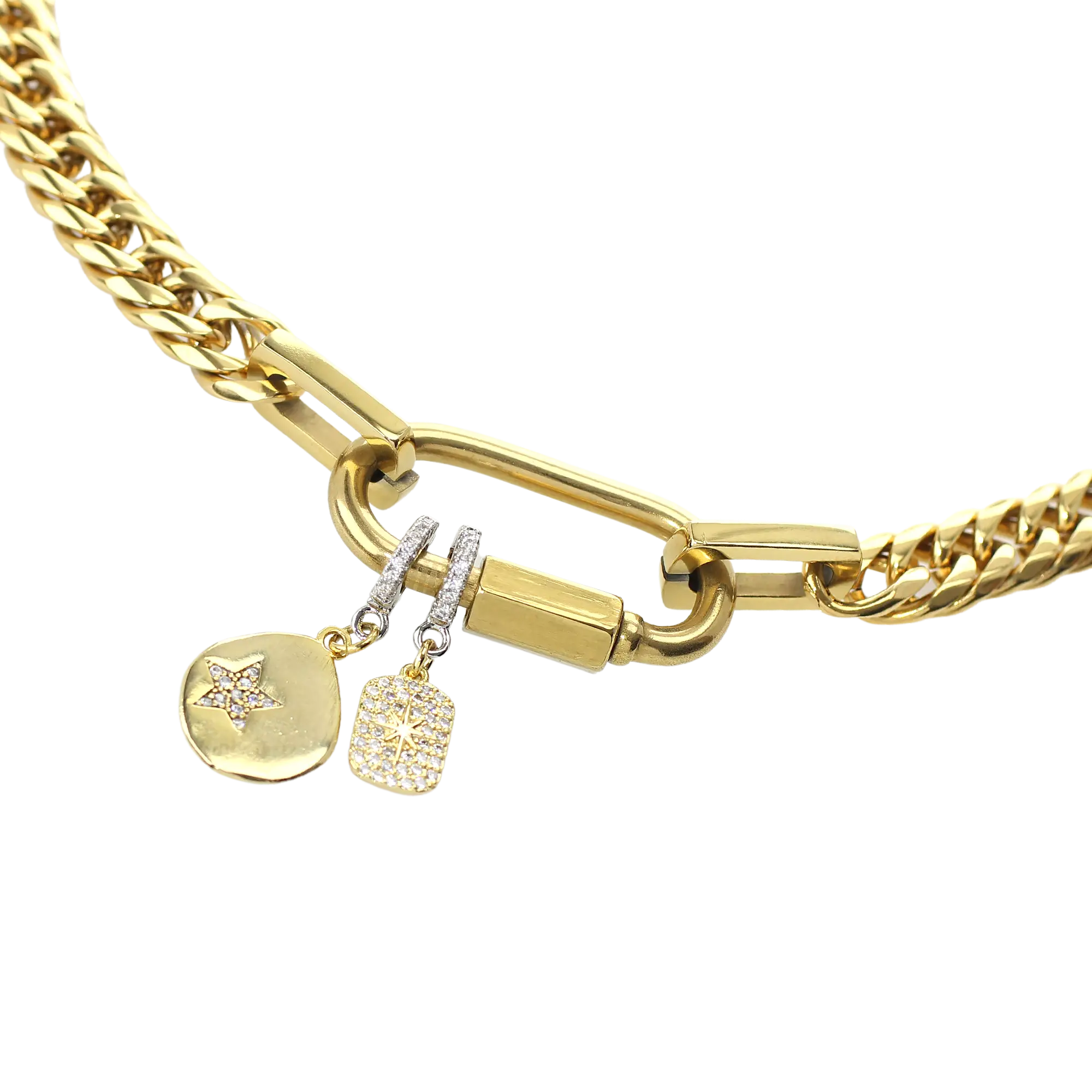 Louis Vuitton LVision Chain Collar Necklace - Gold-Plated Collar